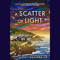 A graphic of the cover of A Scatter of Light