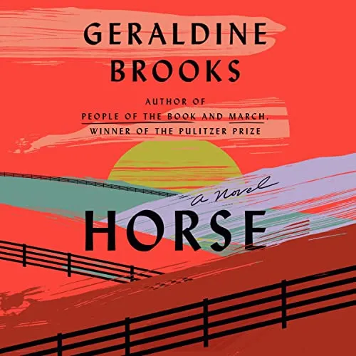 the audiobook cover of Horse