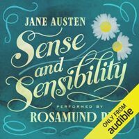 Audiobook cover of Sense and Sensibility by Jane Austen