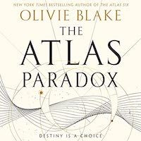 A graphic of the cover of The Atlas Paradox
