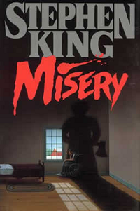 Misery by Stephen King book cover