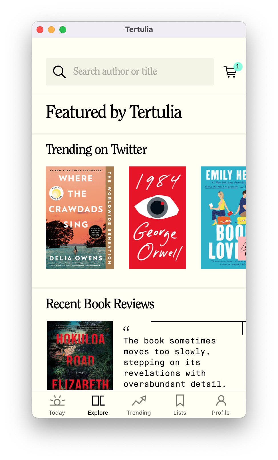 Tertulia Featured by Tertulia