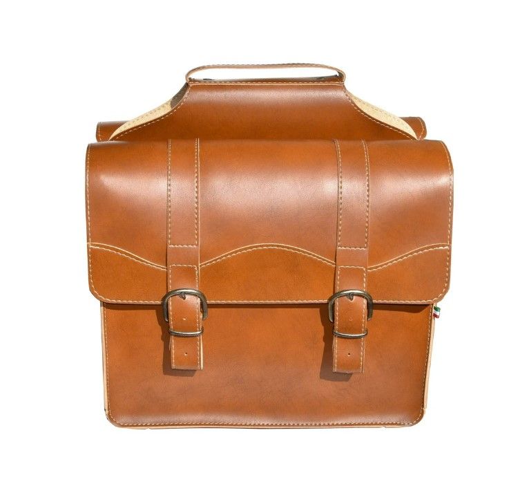 leather bicycle panniers