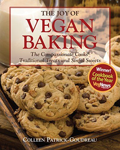 Book cover of The Joy of Vegan Baking cookbook