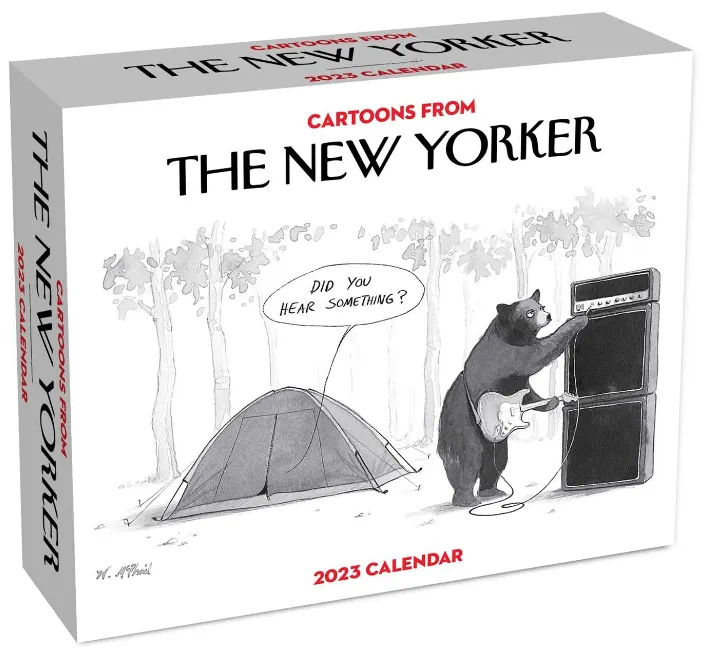 a photo of the Cartoons from The New Yorker 2023 Day-to-Day Calendar