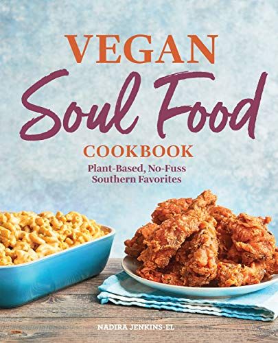 Book cover of vegan soul food cookbook