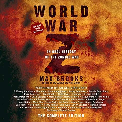 cover of world war z audiobook