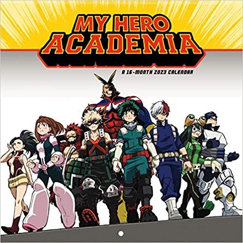 2023 My Hero Academia Wall Calendar