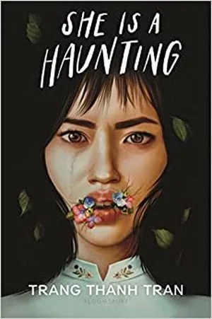 she is a haunting book cover