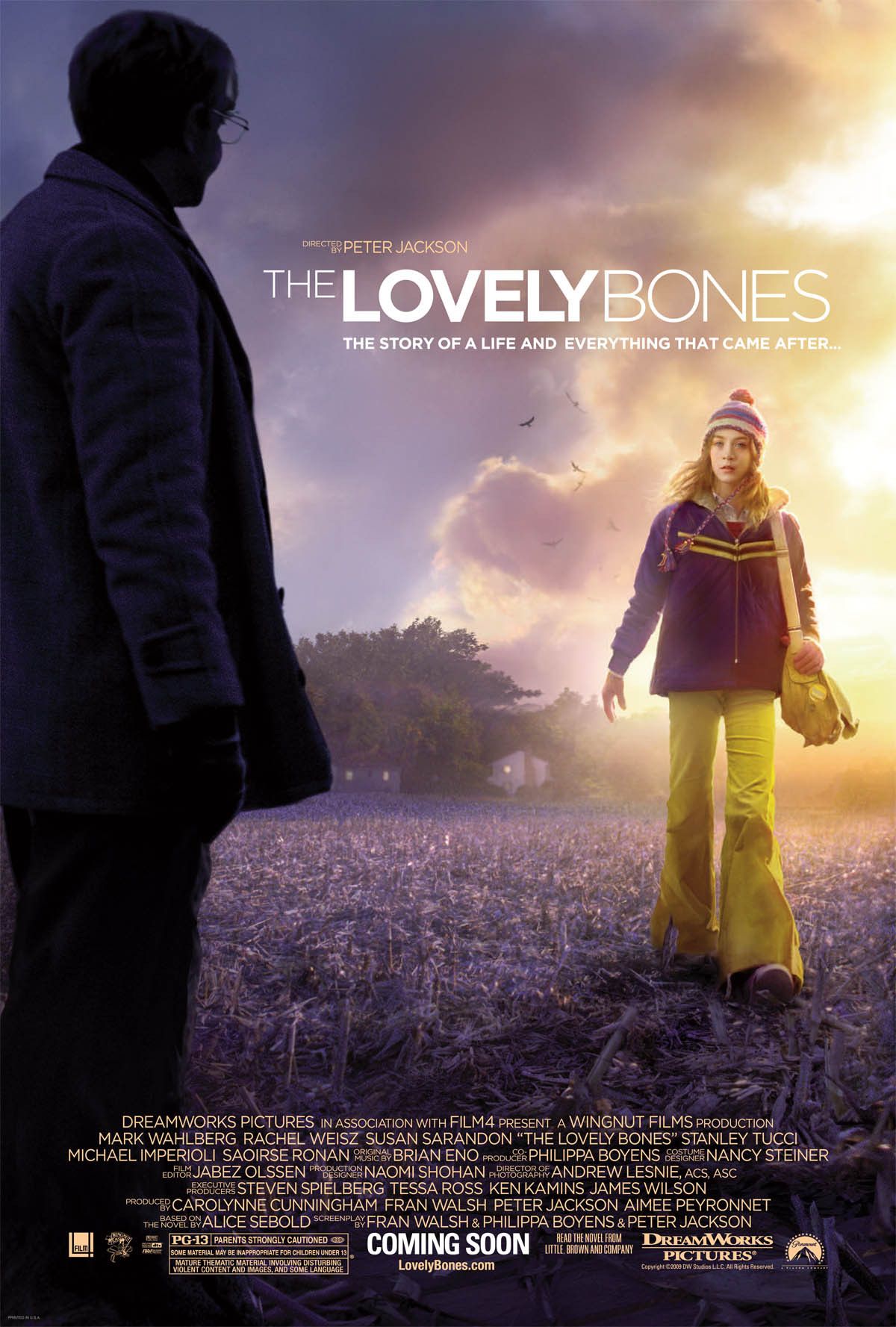 the lovely bones movie poster