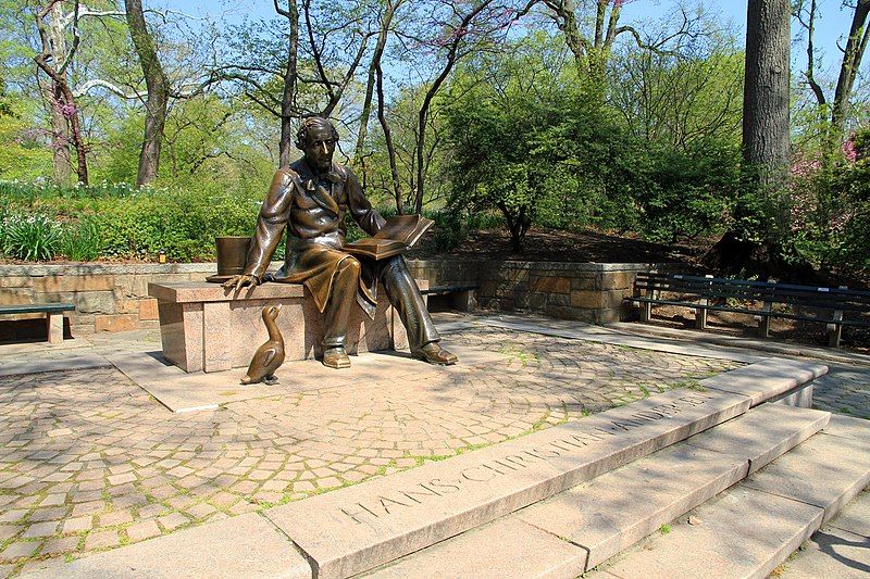 Hans Christian Andersen Statue in Central Park