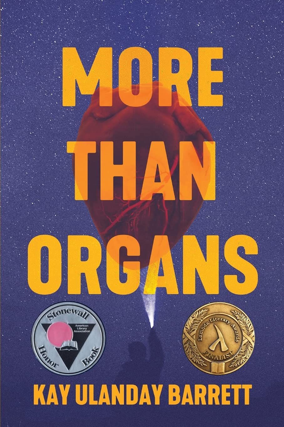 a graphic of the cover of More Than Organs by Kay Ulanday Barrett