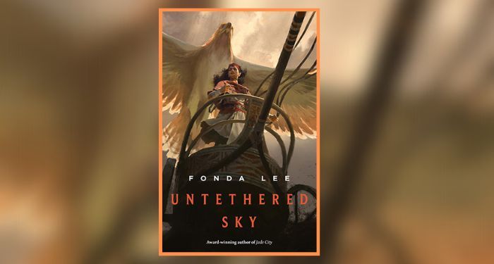 Book cover of Untethered Sky by Fonda Lee