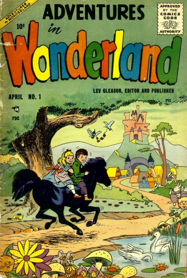 Adventures in Wonderland #1 cover