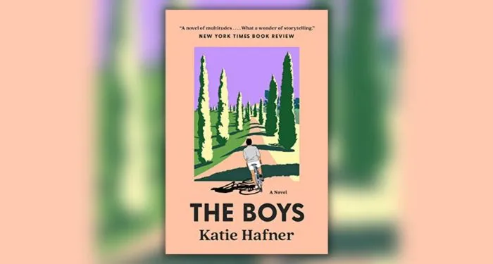 Book cover of The Boys by Katie Hafner