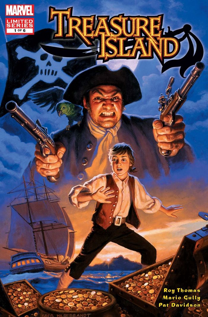 Treasure Island #1 cover