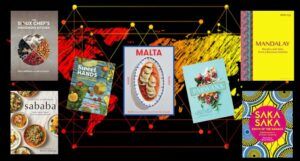 cover collage of cookbooks from around the world