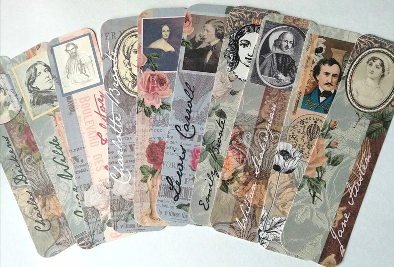 Classic authors bookmarks