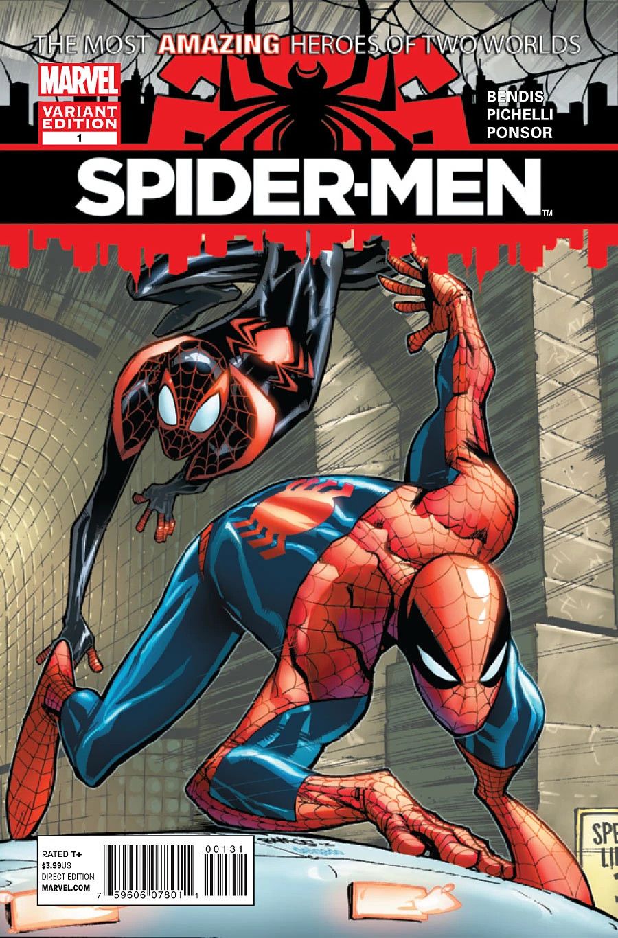 cover of Spider-Men