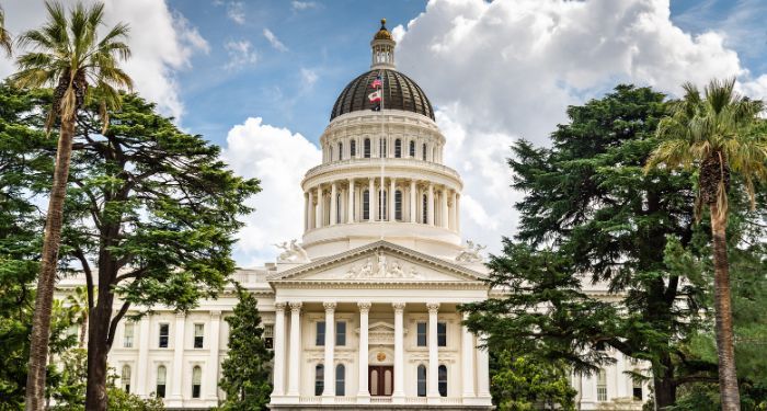 California state capitol building