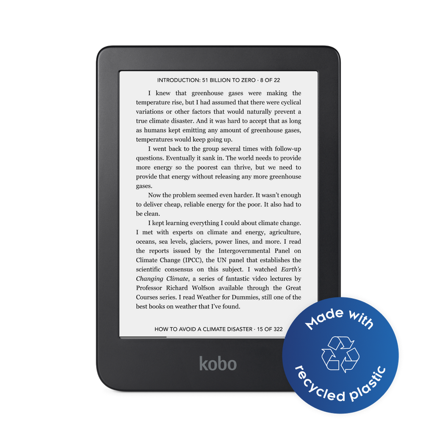 photo of a Kobo Clara 2 E