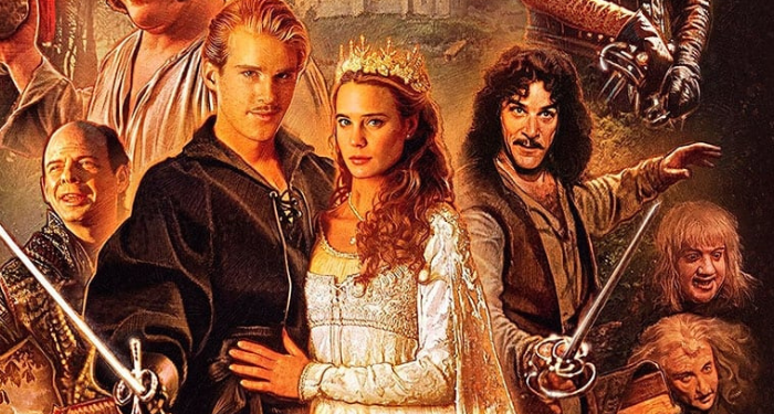 a cropped Princess Bride movie poster