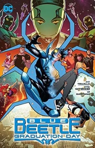 Blue Beetle Graduation Day cover