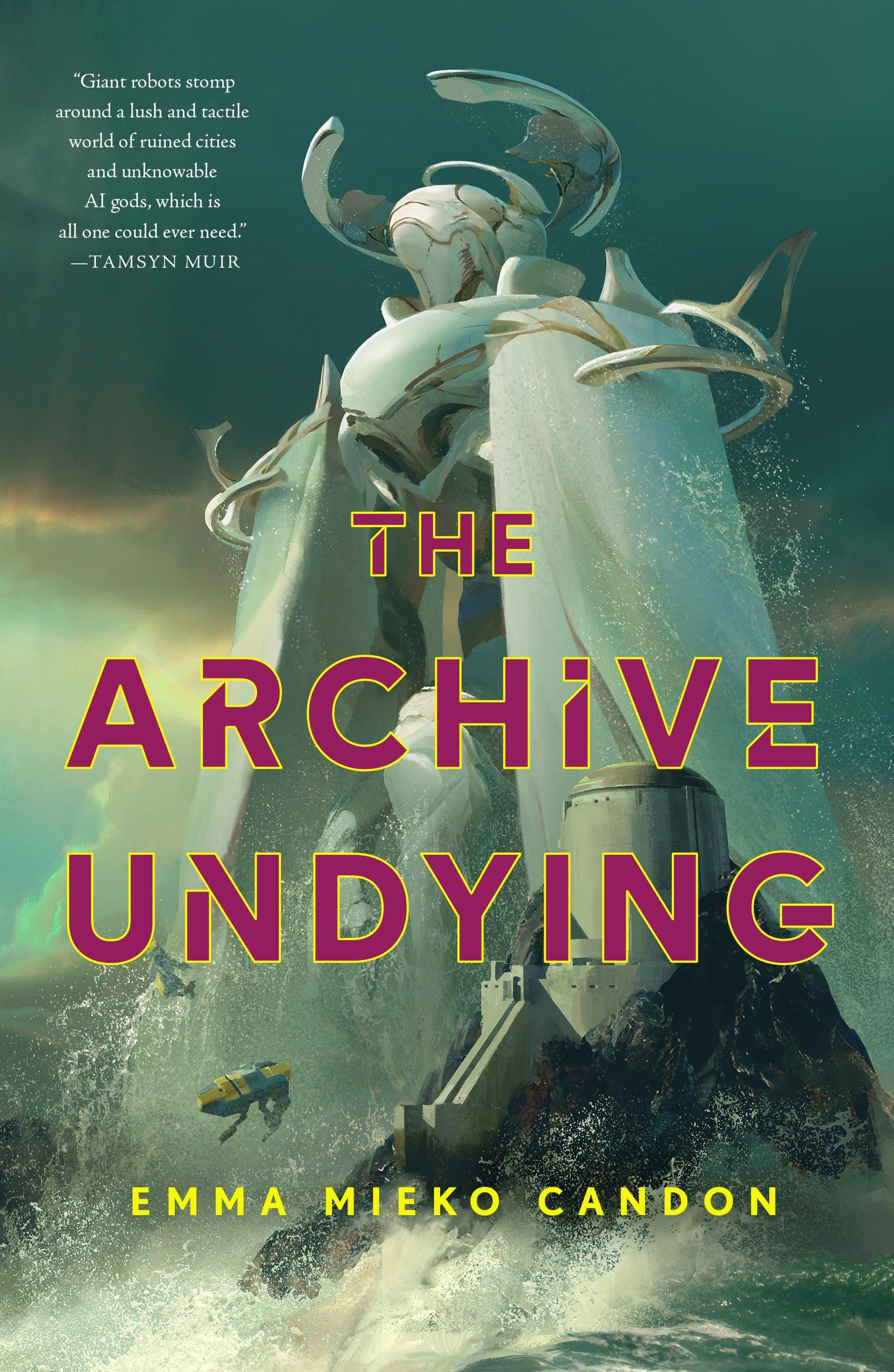 Book cover of THE ARCHIVE UNDYING by Emma Mieko Candon