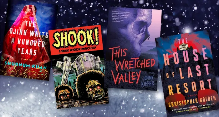 a collage of four of the covers listed