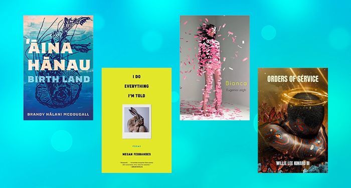 cover collage of the best poetry collections of 2023