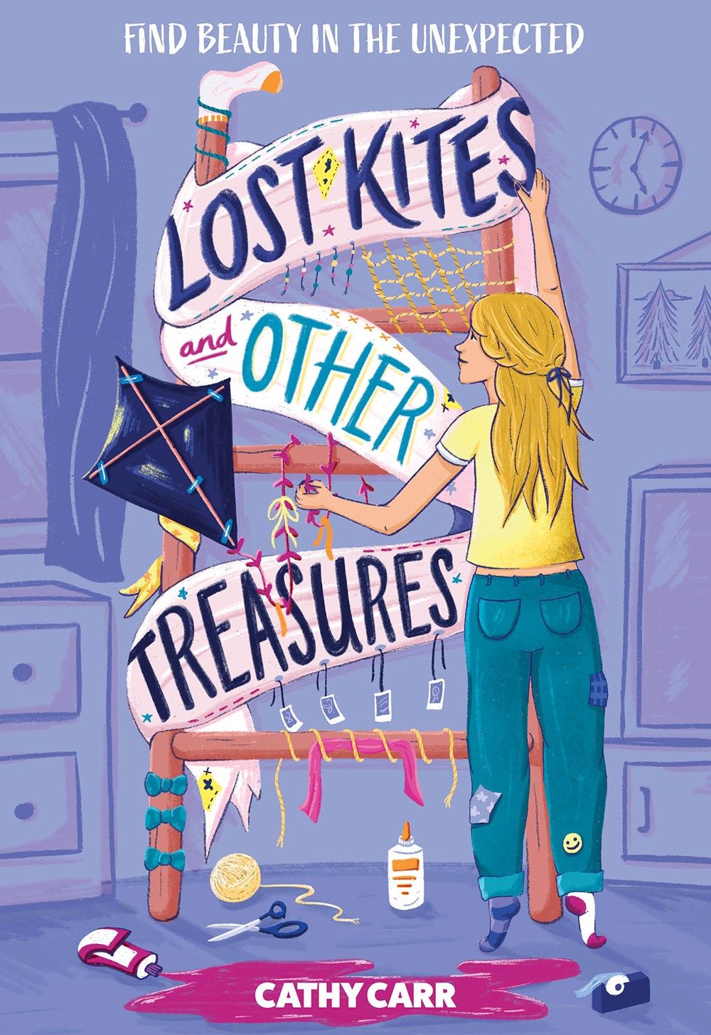 Cover of Lost Kites and Other Treasures by Cathy Carr 