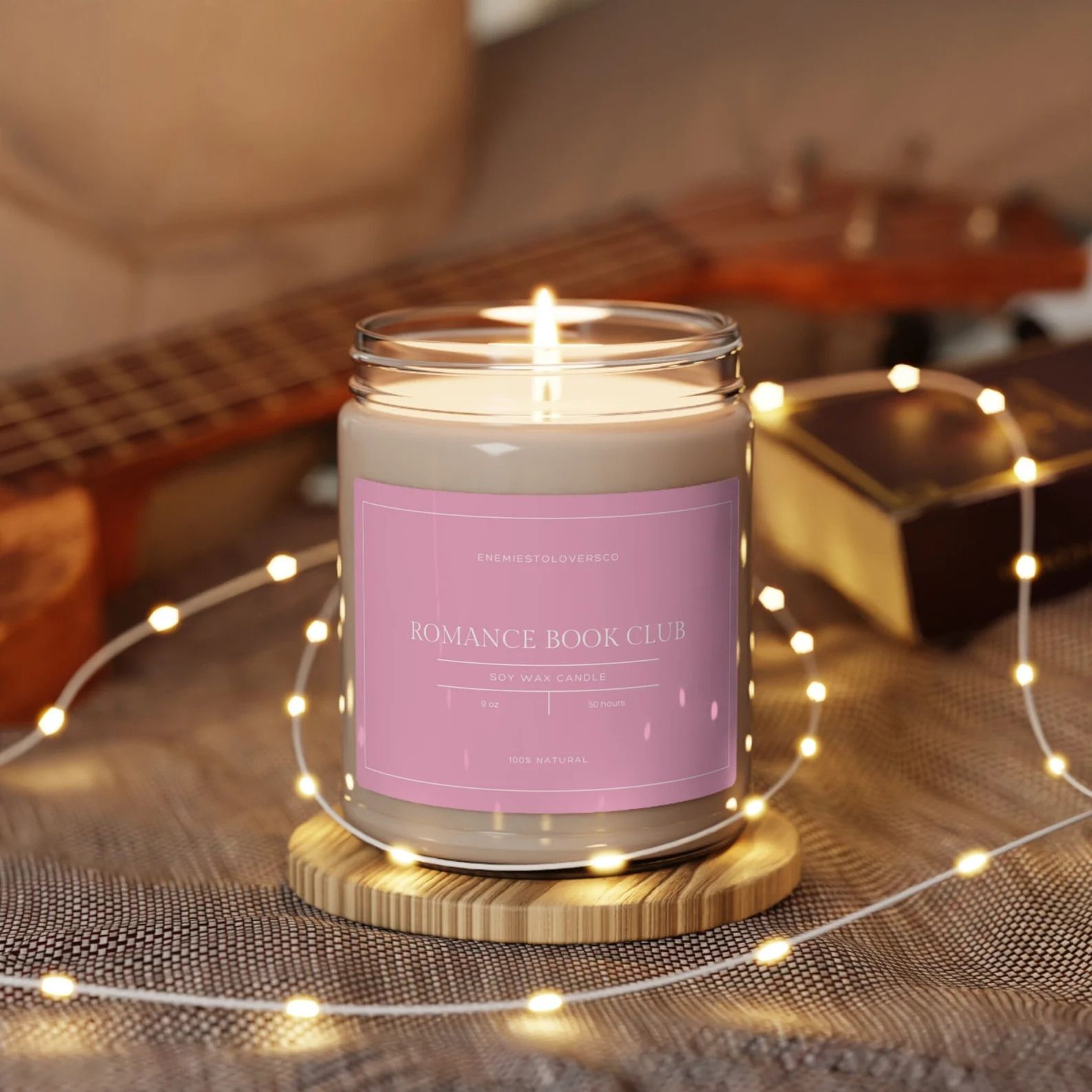 romance book club candle