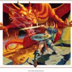 DND Basic Ancient Red cover artwork by Larry Elmore