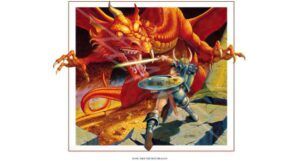 DND Basic Ancient Red cover artwork by Larry Elmore