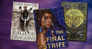 epic fantasy debuts collage