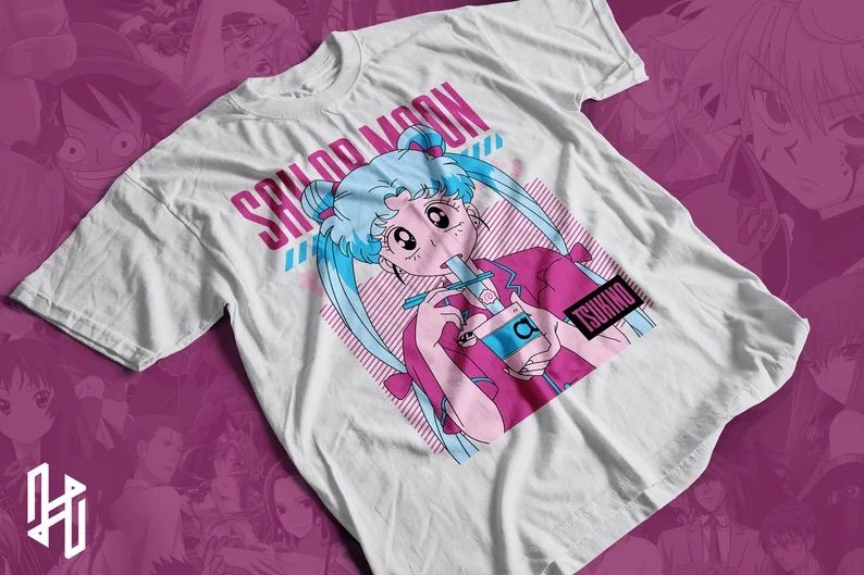 Sailor Moon pastel shirt