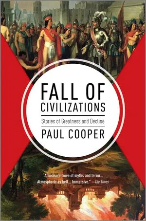 a graphic of the cover of Fall of Civilizations