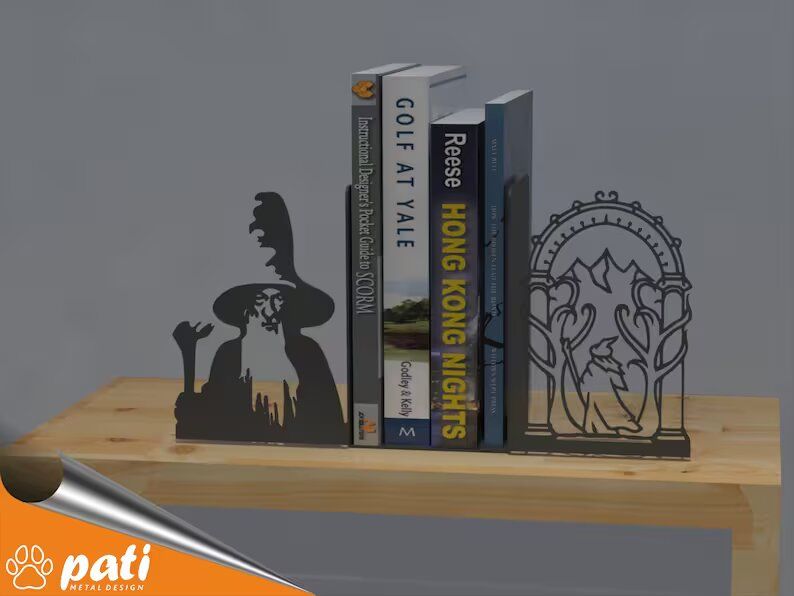 Gandalf bookend