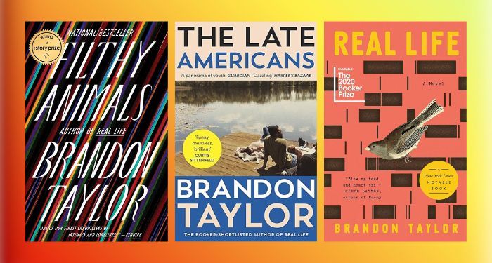 covers of trhree Brandon Taylor books