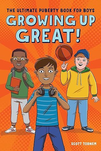 cover of growing up great ultimate puberty for boys