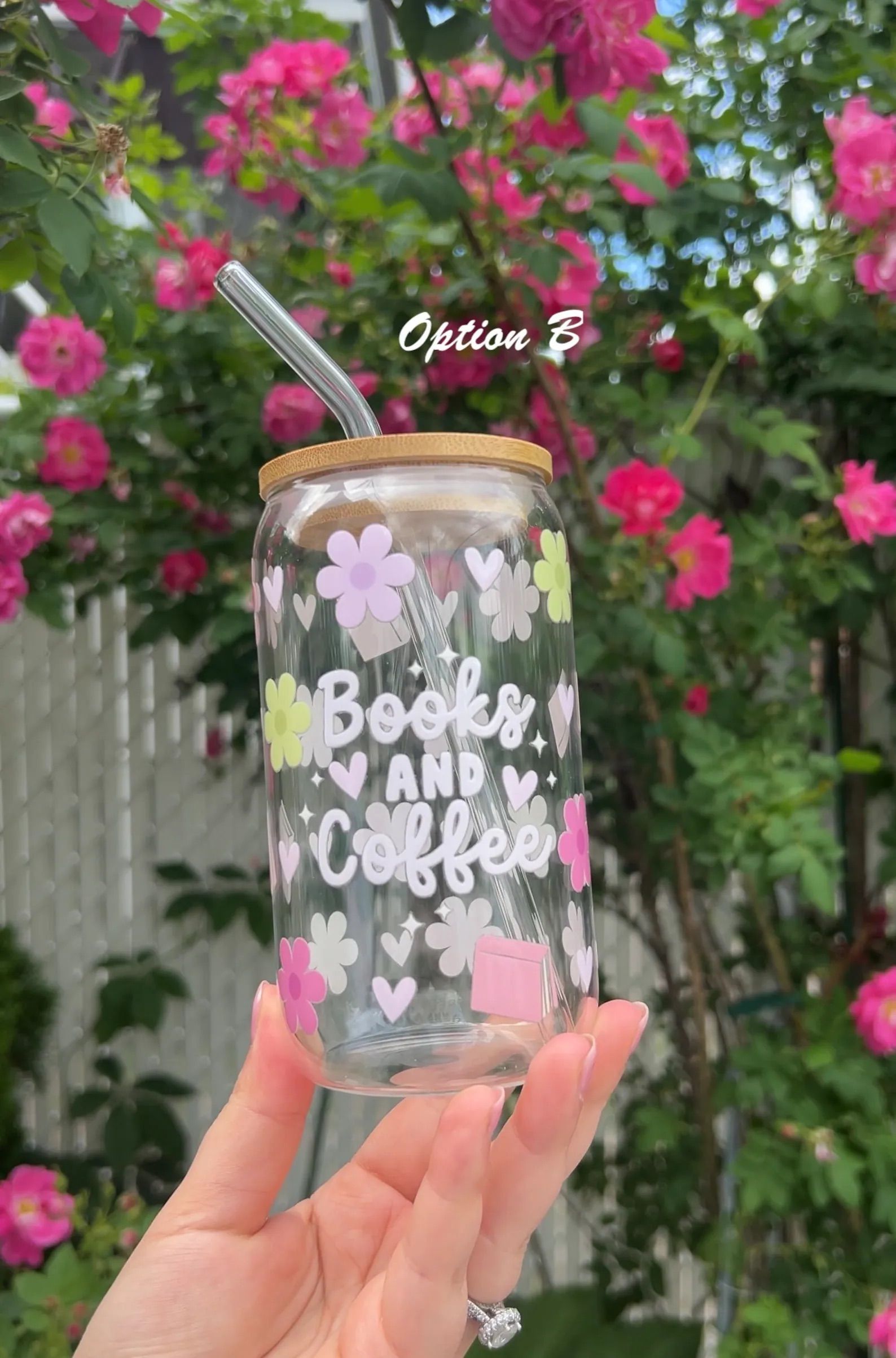 Bookish Glassware 16oz