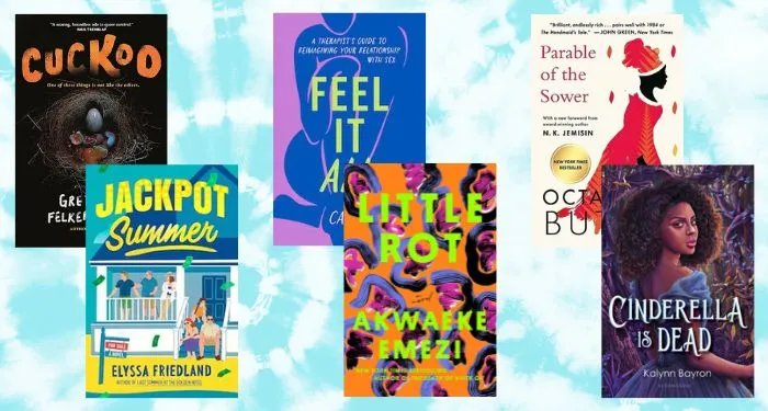 cover collage of july 2024 book club picks