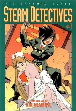 Steam Detectives Manga Cover