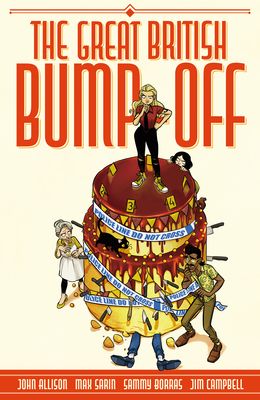 The Great British Bump Off graphic novel book cover