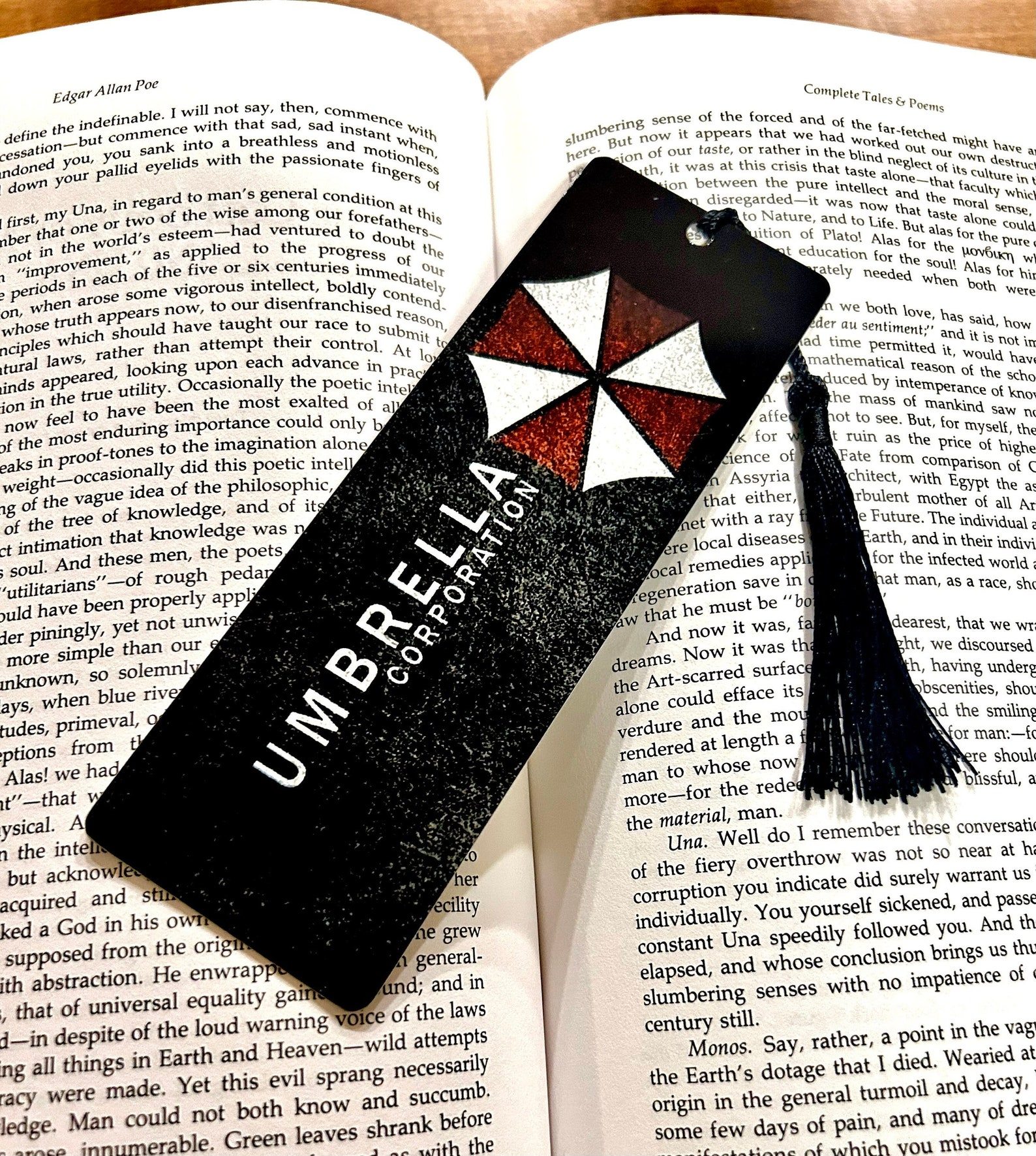 umbrella corp bookmark