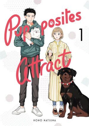 Cover for Pupposites Attract new romance comics