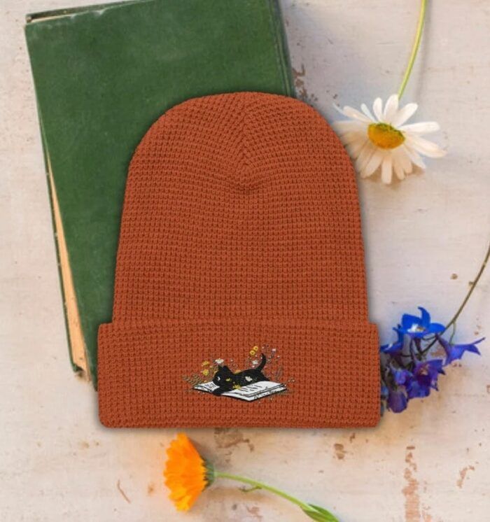 Embroidered BookishHat