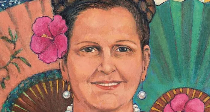 partial cover of Doña Fela's Dream by Monica Brown, illustrated by Rosa Ibarra