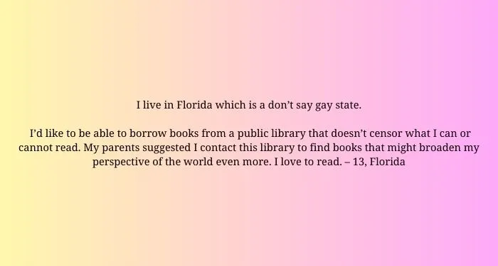 Image of teen quote from brooklyn public library's data.