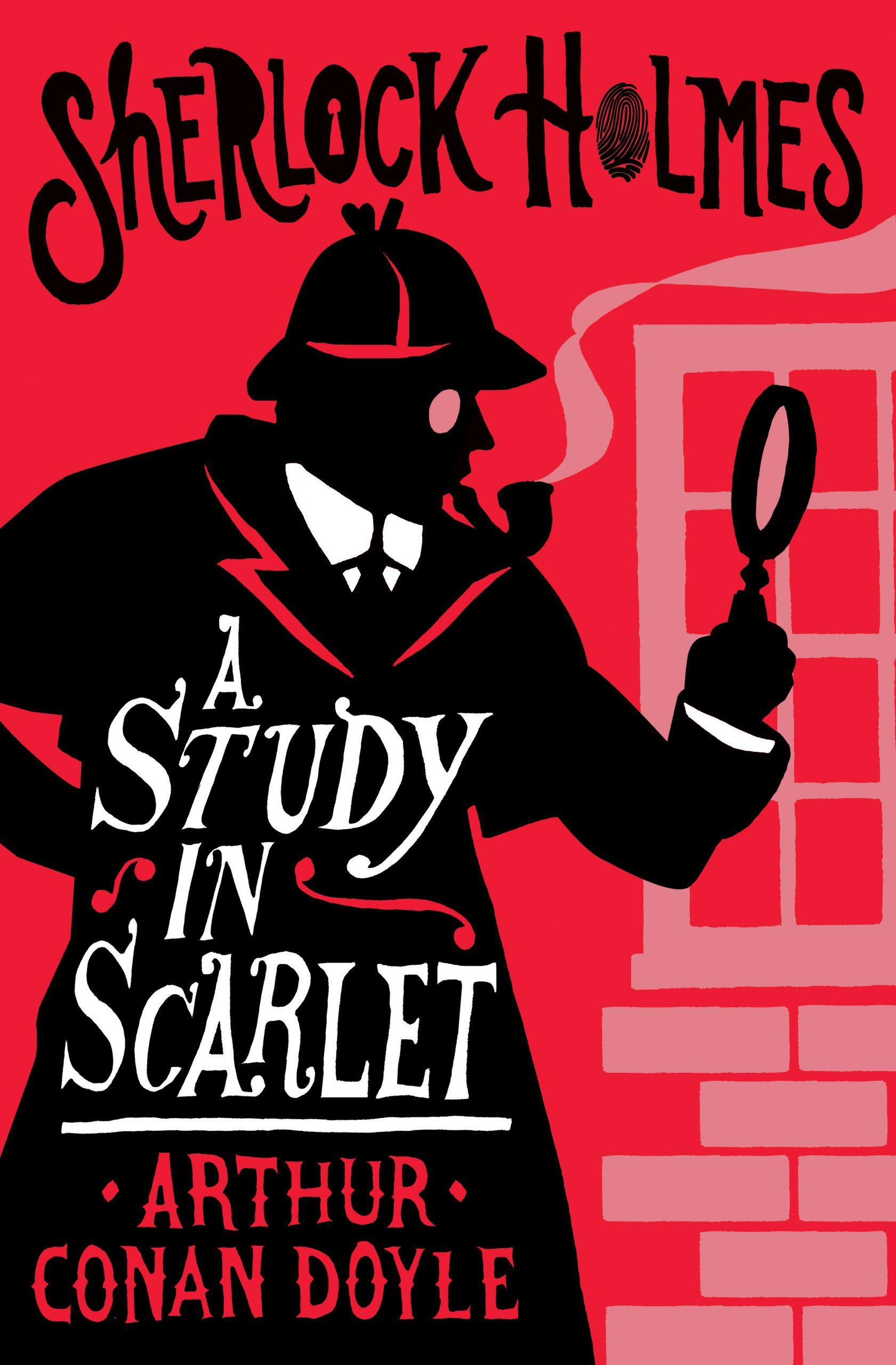 A Study in Scarlet arthur conan doyle book cover